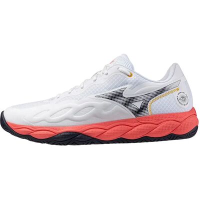 Chaussures de tennis Mizuno Wave Enforce Court AC Blanc 46 - Publicité Chaussures de tennis Mizuno Wave Enforce Court AC Blanc 46 - Publicité