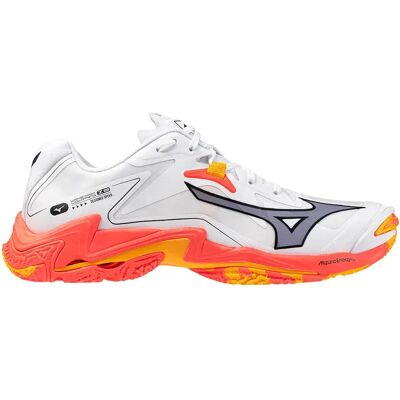 Chaussures indoor Mizuno Wave Lightning Z8 Blanc 45 - Publicité Chaussures indoor Mizuno Wave Lightning Z8 Blanc 45 - Publicité