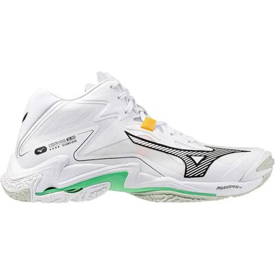Chaussures indoor Mizuno Wave Lightning Z8 Mid Blanc 40,5 - Publicité Chaussures indoor Mizuno Wave Lightning Z8 Mid Blanc 40,5 - Publicité
