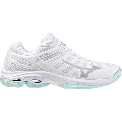 Chaussures indoor femme Mizuno Wave Voltage 2 Blanc 44,5 - Publicité Chaussures indoor femme Mizuno Wave Voltage 2 Blanc 44,5 - Publicité