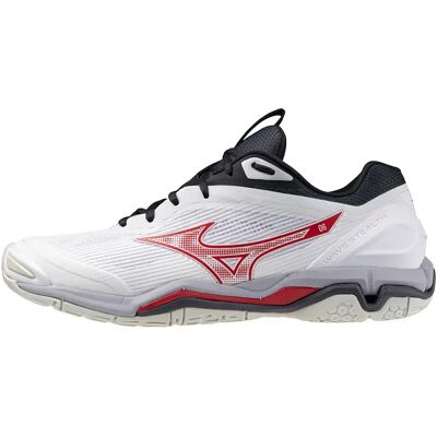 Chaussures indoor Mizuno Wave Stealth 6 Blanc 47 - Publicité Chaussures indoor Mizuno Wave Stealth 6 Blanc 47 - Publicité