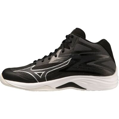 Chaussures indoor Mizuno Thunder Blade Z Mid Noir 40 - Publicité Chaussures indoor Mizuno Thunder Blade Z Mid Noir 40 - Publicité