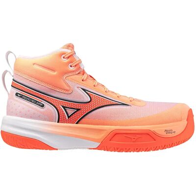 Chaussures indoor Mizuno Mizuno Neo Jump Mid Orange 47 - Publicité Chaussures indoor Mizuno Mizuno Neo Jump Mid Orange 47 - Publicité