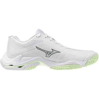Chaussures indoor femme Mizuno Wave Lightning Elite Blanc 37 - Publicité Chaussures indoor femme Mizuno Wave Lightning Elite Blanc 37 - Publicité