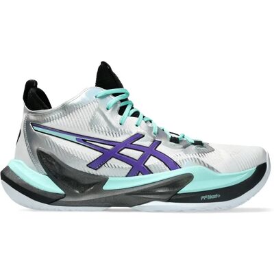 Chaussures indoor Asics Metarise 2 Blanc 47 - Publicité Chaussures indoor Asics Metarise 2 Blanc 47 - Publicité
