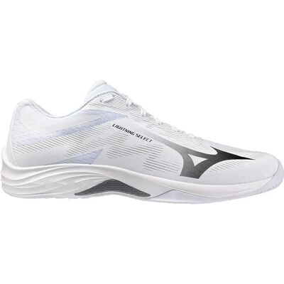 Chaussures indoor Mizuno Lightning Select Blanc 46,5 - Publicité Chaussures indoor Mizuno Lightning Select Blanc 46,5 - Publicité