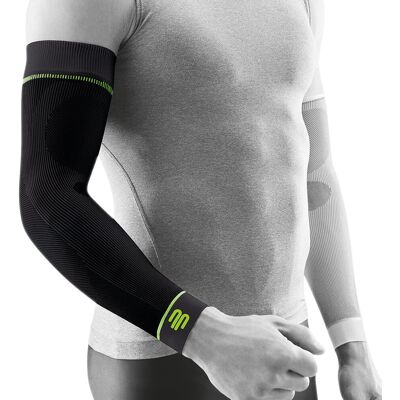 Manchon de compression sportif court Bauerfeind Noir S Short - Publicité Manchon de compression sportif court Bauerfeind Noir S Short - Publicité