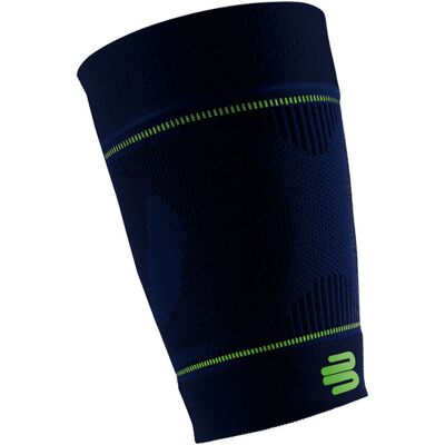 Manchon de compression jambe court Bauerfeind Haftband Noppe Bleu L Short - Publicité Manchon de compression jambe court Bauerfeind Haftband Noppe Bleu L Short - Publicité