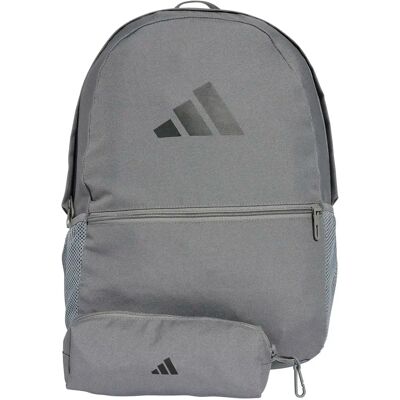 Sac à dos avec trousse adidas Gris TU - Publicité Sac à dos avec trousse adidas Gris TU - Publicité