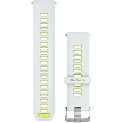 Bracelet de montre avec boucle argent Garmin Forerunner® Jaune 22 mm - Publicité Bracelet de montre avec boucle argent Garmin Forerunner® Jaune 22 mm - Publicité