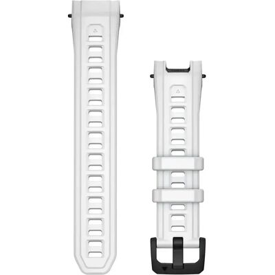 Bracelet de montre en silicone Garmin Instinct® 3 - 45 mm Blanc 22 mm - Publicité Bracelet de montre en silicone Garmin Instinct® 3 - 45 mm Blanc 22 mm - Publicité