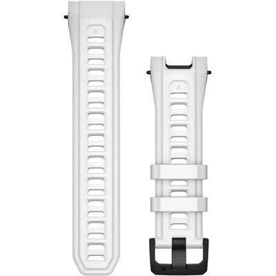 Bracelet de montre en silicone Garmin Instinct® 3 - 50 mm Blanc 26 mm - Publicité Bracelet de montre en silicone Garmin Instinct® 3 - 50 mm Blanc 26 mm - Publicité