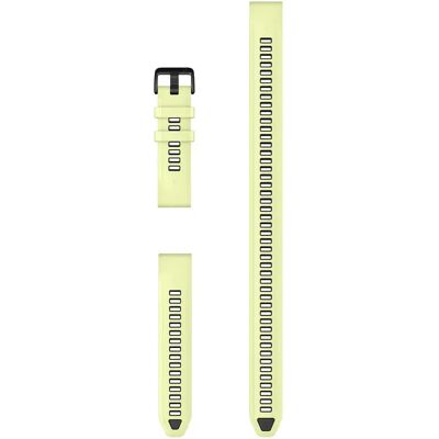 Bracelet de montre en silicone Garmin QuickFit® 20 mm Jaune 20 mm - Publicité Bracelet de montre en silicone Garmin QuickFit® 20 mm Jaune 20 mm - Publicité