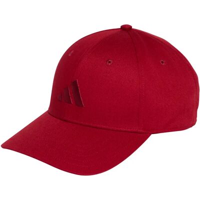 Casquette de baseball cotton nouveau logo adidas Rouge 54/60 cm - Publicité Casquette de baseball cotton nouveau logo adidas Rouge 54/60 cm - Publicité