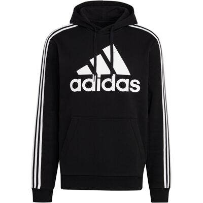 Sweatshirt à capuche adidas Essentials Fleece Logo Noir M - Publicité Sweatshirt à capuche adidas Essentials Fleece Logo Noir M - Publicité