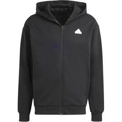 adidas Sweat à Capuche Entièrement Zippée Future Icons Badge of Sport - Noir - Sweatshirt - Publicité adidas Sweat à Capuche Entièrement Zippée Future Icons Badge of Sport - Noir - Sweatshirt - Publicité