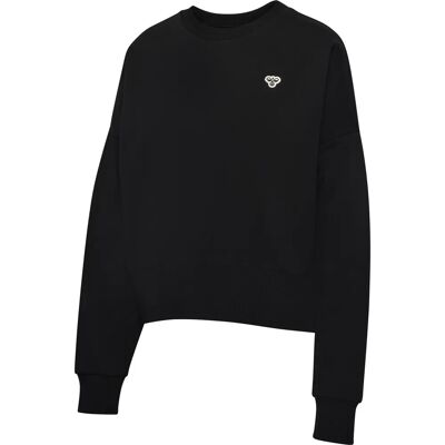 Sweatshirt femme Hummel Bee Noir M - Publicité Sweatshirt femme Hummel Bee Noir M - Publicité
