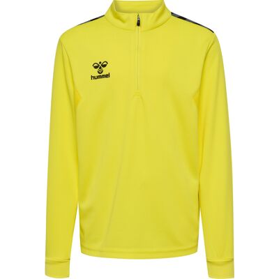 Veste de survêtement demi-zippé enfant Hummel Authentic Jaune 10 ans - Publicité Veste de survêtement demi-zippé enfant Hummel Authentic Jaune 10 ans - Publicité