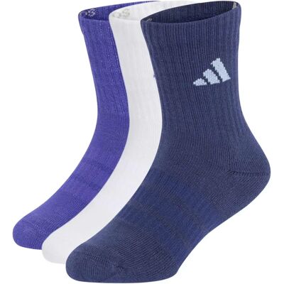 Chaussettes mi-mollet rembourrées bébé adidas (x3) Violet 25/27 - Publicité Chaussettes mi-mollet rembourrées bébé adidas (x3) Violet 25/27 - Publicité