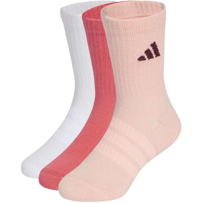 Chaussettes mi-mollet rembourrées bébé adidas (x3) Rose 25/27 - Publicité Chaussettes mi-mollet rembourrées bébé adidas (x3) Rose 25/27 - Publicité