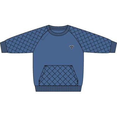 Sweatshirt bébé Hummel Mini Loose Bleu 4/6 mois - Publicité Sweatshirt bébé Hummel Mini Loose Bleu 4/6 mois - Publicité