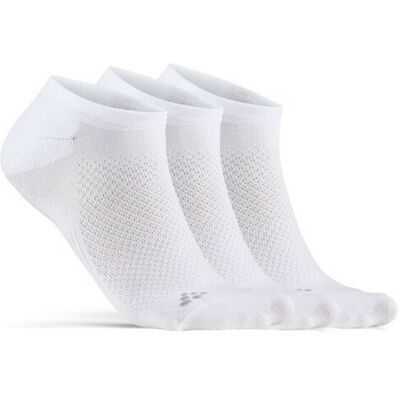 Chaussettes Craft core dry footies (x3) Blanc 37/39 - Publicité Chaussettes Craft core dry footies (x3) Blanc 37/39 - Publicité