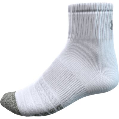 Chaussettes Under Armour Heatgear® Quarter (x3) Argenté XL - Publicité Chaussettes Under Armour Heatgear® Quarter (x3) Argenté XL - Publicité