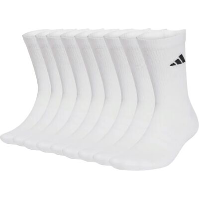 Chaussettes enfant adidas Essentials Cushioned Crew (x10) Blanc 28/30 - Publicité Chaussettes enfant adidas Essentials Cushioned Crew (x10) Blanc 28/30 - Publicité