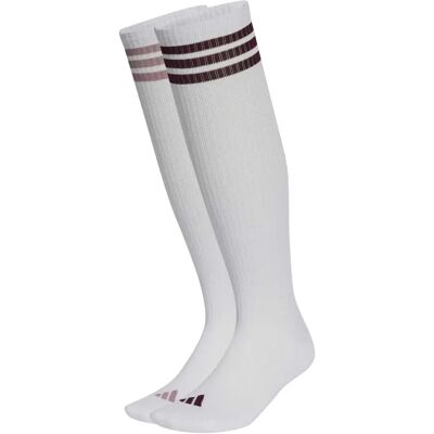 Chaussettes hautes adidas 3-Stripes (x2) Blanc 43/45 - Publicité Chaussettes hautes adidas 3-Stripes (x2) Blanc 43/45 - Publicité