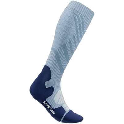 Chaussettes de compression merino femme Bauerfeind Bleu S (39/42) - Publicité Chaussettes de compression merino femme Bauerfeind Bleu S (39/42) - Publicité