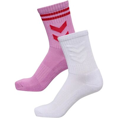 Chaussettes Hummel Love (x2) Multicolore 46/48 - Publicité Chaussettes Hummel Love (x2) Multicolore 46/48 - Publicité