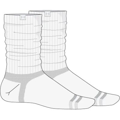 Chaussettes Under Armour Sportstyle Scrunch Blanc 36,5/42 - Publicité Chaussettes Under Armour Sportstyle Scrunch Blanc 36,5/42 - Publicité