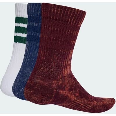 Chaussettes mi-mollet adidas Stonewash (x3) Rouge 43/45 - Publicité Chaussettes mi-mollet adidas Stonewash (x3) Rouge 43/45 - Publicité