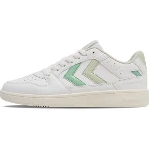 Baskets blanches Hummel pour femmes - St. Power Play Lzd - Chaussures décontractées - Publicité Baskets blanches Hummel pour femmes - St. Power Play Lzd - Chaussures décontractées - Publicité