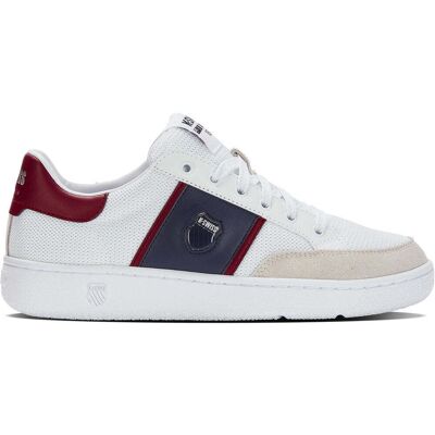Baskets K-Swiss Slammclassic CC TXT Blanc 44 - Publicité Baskets K-Swiss Slammclassic CC TXT Blanc 44 - Publicité