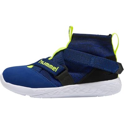 Hummel HMLTerrafly Knit Jr Bleu Mazarine - Baskets - Publicité Hummel HMLTerrafly Knit Jr Bleu Mazarine - Baskets - Publicité