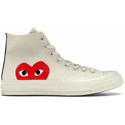 Baskets Converse x Comme des garçons Blanc 36,5 - Publicité Baskets Converse x Comme des garçons Blanc 36,5 - Publicité