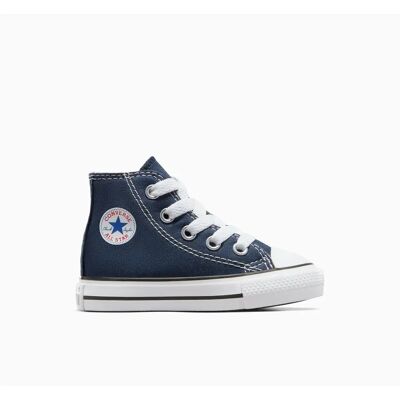 Baskets bébé Converse All Star Hi Bleu 22 - Publicité Baskets bébé Converse All Star Hi Bleu 22 - Publicité