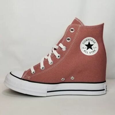 Baskets montantes femme Converse Chuck Taylor All Star Wedge Rose 40 - Publicité Baskets montantes femme Converse Chuck Taylor All Star Wedge Rose 40 - Publicité
