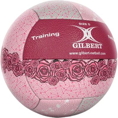 Balle de Netball Gilbert Signature Blanc Taille 5 - Publicité Balle de Netball Gilbert Signature Blanc Taille 5 - Publicité