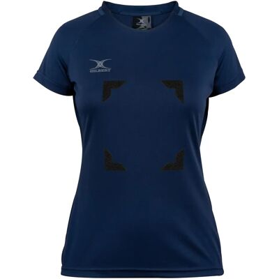 T-shirt femme Gilbert Eclipse Hook and Loop Bleu 2XL - Publicité T-shirt femme Gilbert Eclipse Hook and Loop Bleu 2XL - Publicité