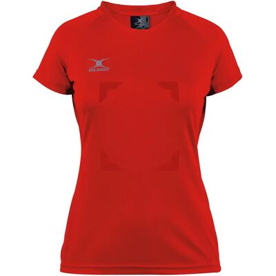 T-Shirt GILBERT Eclipse Hook Loop Rouge - T-Shirt - Publicité T-Shirt GILBERT Eclipse Hook Loop Rouge - T-Shirt - Publicité