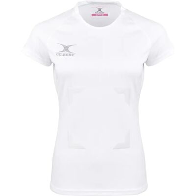 T-shirt femme Gilbert Eclipse Hook and Loop Blanc XS - Publicité T-shirt femme Gilbert Eclipse Hook and Loop Blanc XS - Publicité
