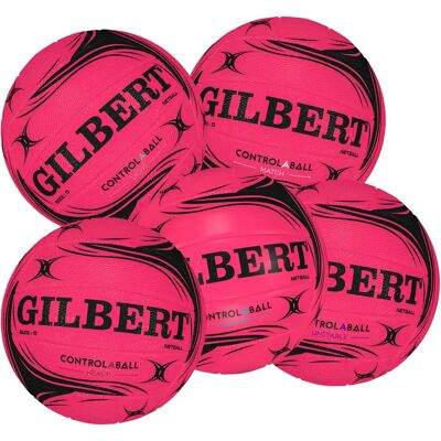 Ballon d'entraînement Gilbert Rose Taille 5 - Publicité Ballon d'entraînement Gilbert Rose Taille 5 - Publicité