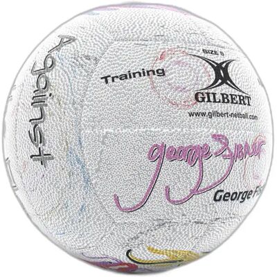 Ballon de Netball Gilbert Signature - Netball - Publicité Ballon de Netball Gilbert Signature - Netball - Publicité