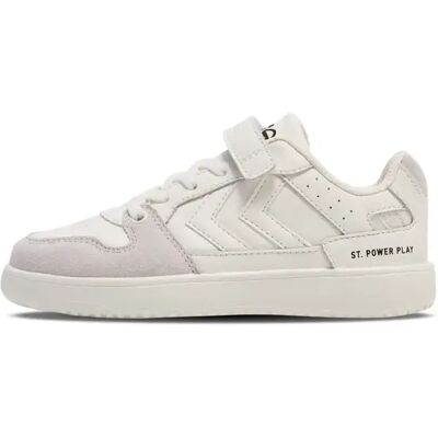 Baskets Hummel St. Power Play FS Blanc 37 - Publicité Baskets Hummel St. Power Play FS Blanc 37 - Publicité