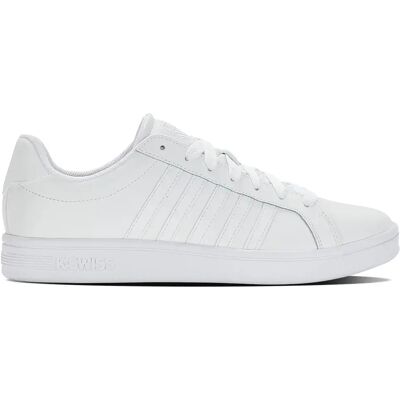 Baskets K-Swiss Court Tiebreak Blanc 39 - Publicité Baskets K-Swiss Court Tiebreak Blanc 39 - Publicité