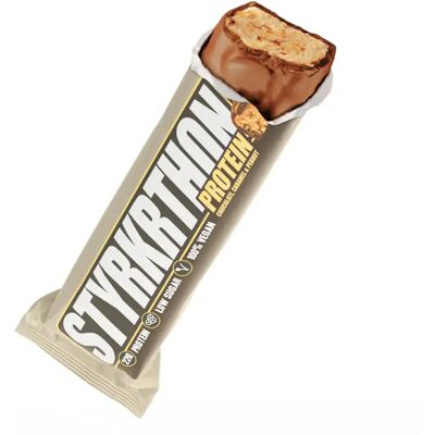 Complément alimentaire Protéinées PRO20 Caramel, cacahuètes et chocolat Styrkr Pro20 Blanc TU - Publicité Complément alimentaire Protéinées PRO20 Caramel, cacahuètes et chocolat Styrkr Pro20 Blanc TU - Publicité