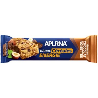 Barres Apurna HyperNutrition Croustillante Chocolat-Noisette 45g Bleu TU - Publicité Barres Apurna HyperNutrition Croustillante Chocolat-Noisette 45g Bleu TU - Publicité