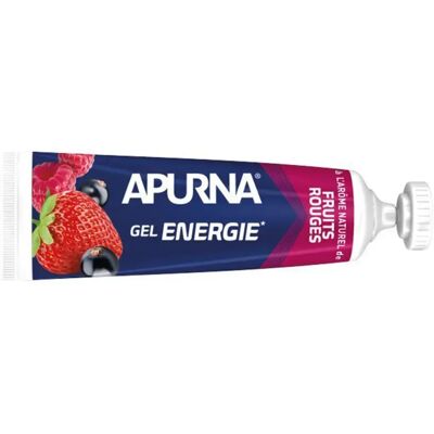 gels énergétique longue distance fruits rouges +2h d'efforts Apurna Bleu 35 g - Publicité gels énergétique longue distance fruits rouges +2h d'efforts Apurna Bleu 35 g - Publicité